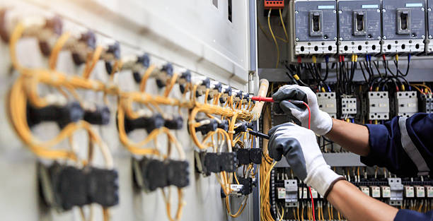 Professional Electrician technician working in Port Neches, TX